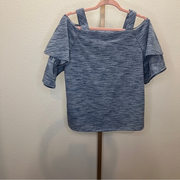 Chico's Tops - Chico’s Blouse Top Shirt Cold Shoulder Summer Size Small 0